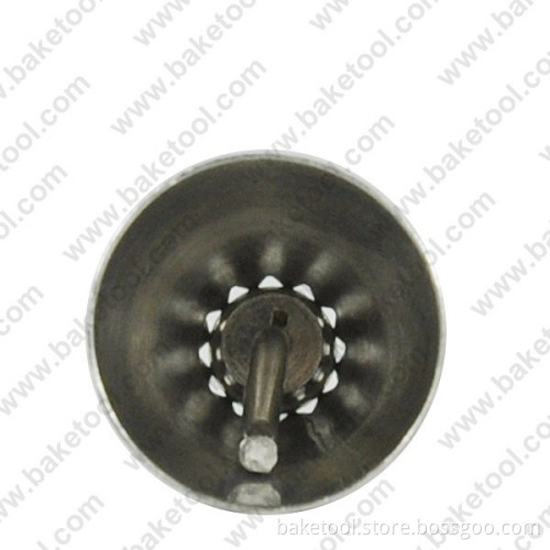 Stainless steel cake decorating special nozzles #136 with core
